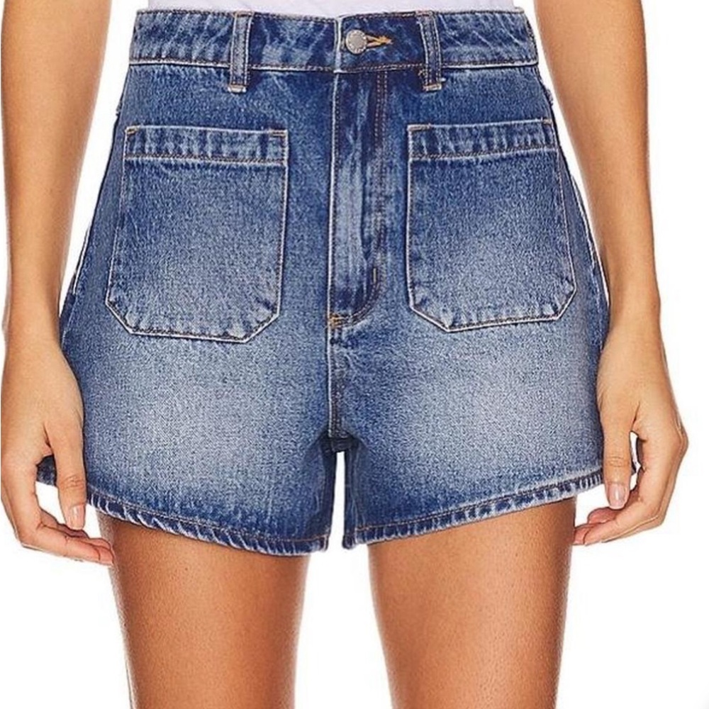 Rollas mirage denim shorts